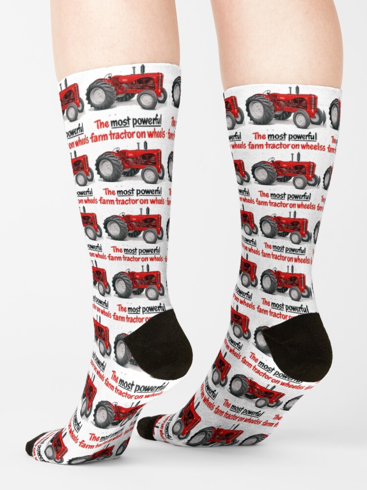 Alternate view of Massey Harris, later Massey Ferguson, ad 1952 Socks
