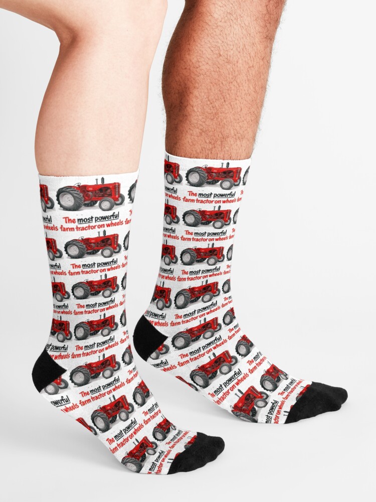 Alternate view of Massey Harris, later Massey Ferguson, ad 1952 Socks