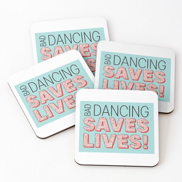 Item preview, Bad Dancing Saves Lives designed and sold by Mary Ellen  Ritter.