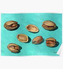stash of pistachios Poster