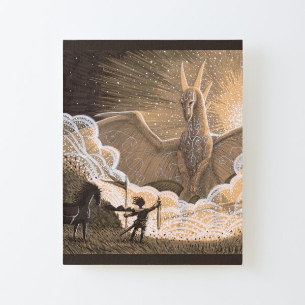 The Return of the Great Dragon Canvas Mounted Print