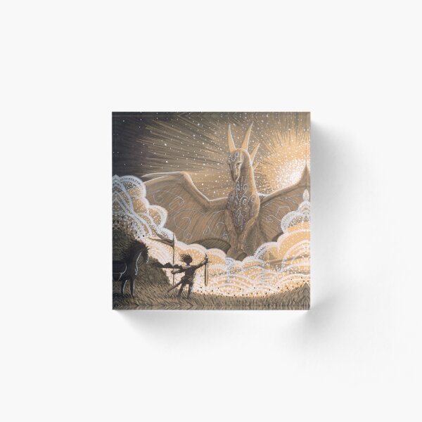 The Return of the Great Dragon Acrylic Block
