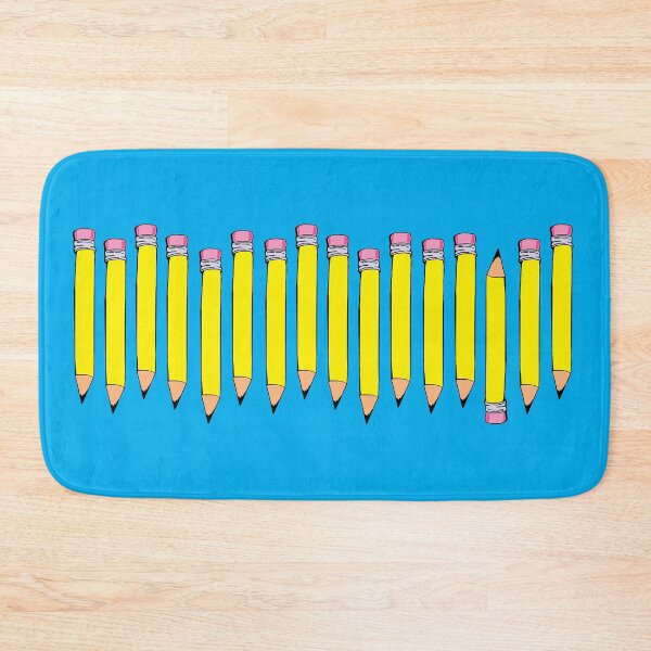 Item preview, Row of Happy Pencils designed and sold by Otter-Grotto.