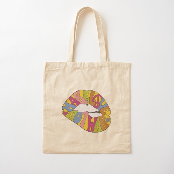 make love not war... Cotton Tote Bag