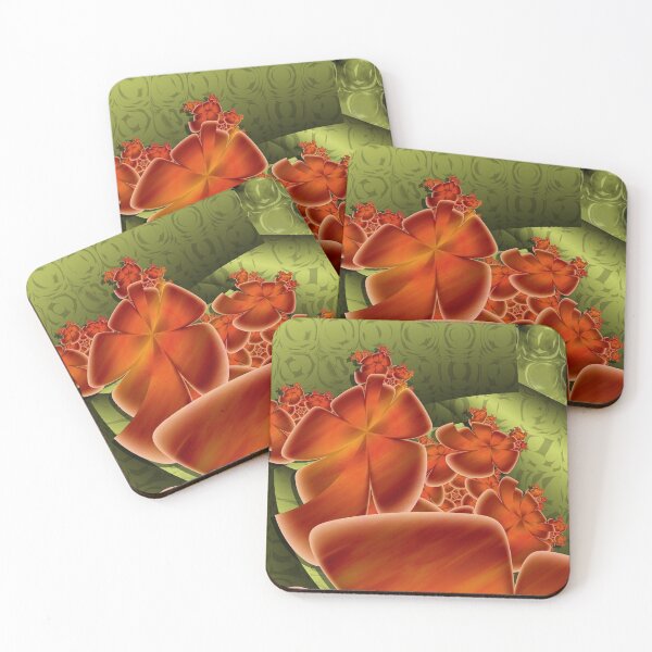 Item preview, Hot Flowers on Paper Foil designed and sold by lacitrouille.