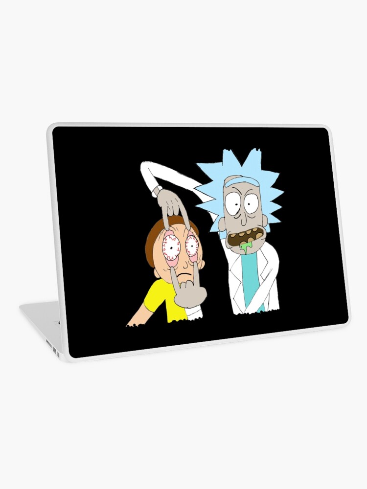 rick and morty macbook case