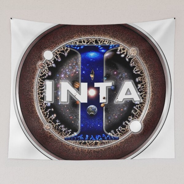 Item preview, Logotipo de la Agencia Espacial de España INTA con el Universo! designed and sold by Pablo Carlos Budassi.