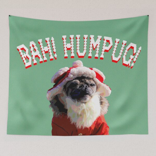 Item preview, Coal Instead of Treats!? BAH! HUMPUG! designed and sold by pugventurephoto.