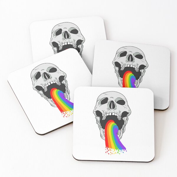 Item preview, Skull Vomiting Rainbow designed and sold by KlickWitch.