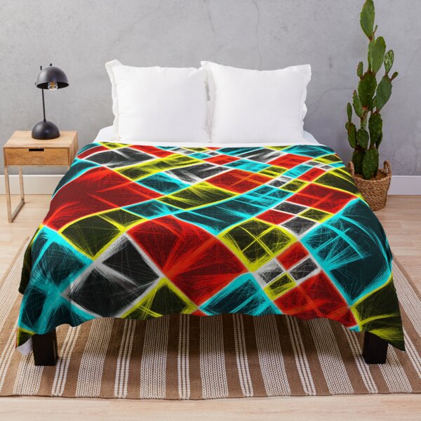 Item preview, Abstract colors | laser shapes designed and sold by blackhalt.