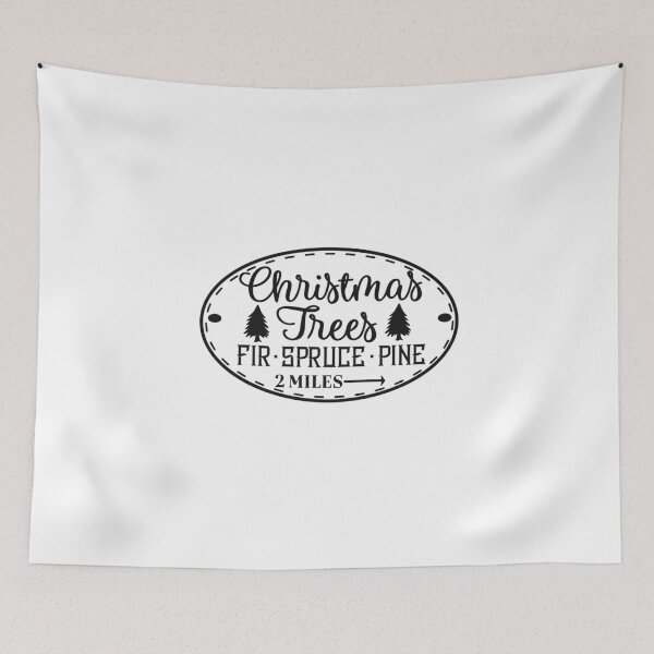 Item preview, Christmas Trees Sign designed and sold by Visualsplendors.