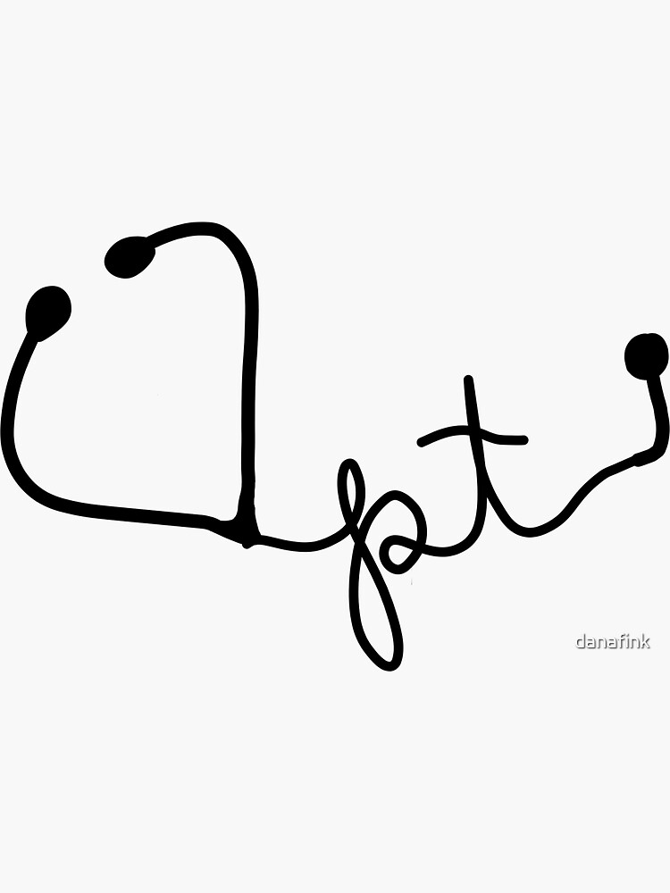physical therapist stethoscope by danafink