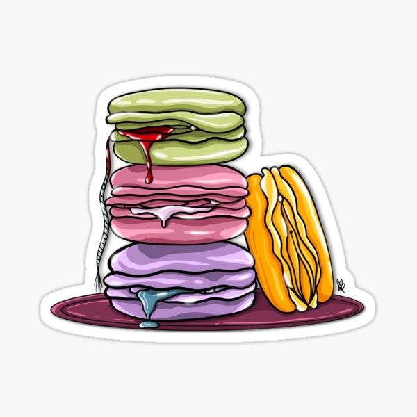 Les Macarons Sticker