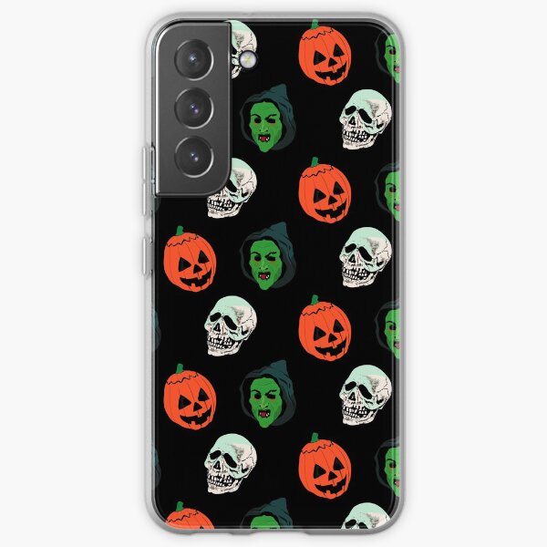 Silver Shamrock Mask Set Samsung Galaxy Soft Case