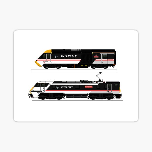 intercity class 43 & 91 Sticker