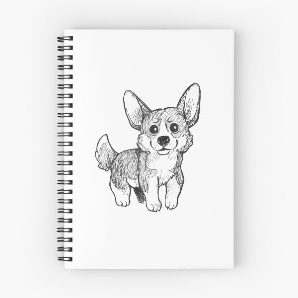 Aperçu de l'œuvre Corgi-Ink 2019 créée et vendue par AlmondFeather.