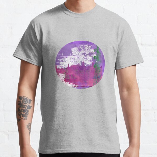 Power grid in cityscape Classic T-Shirt