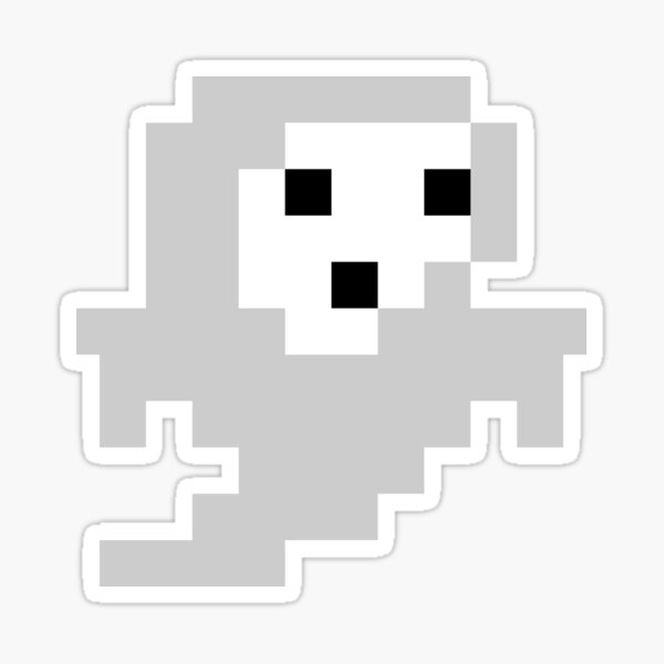 Pixel Dungeon Sad Ghost Sticker