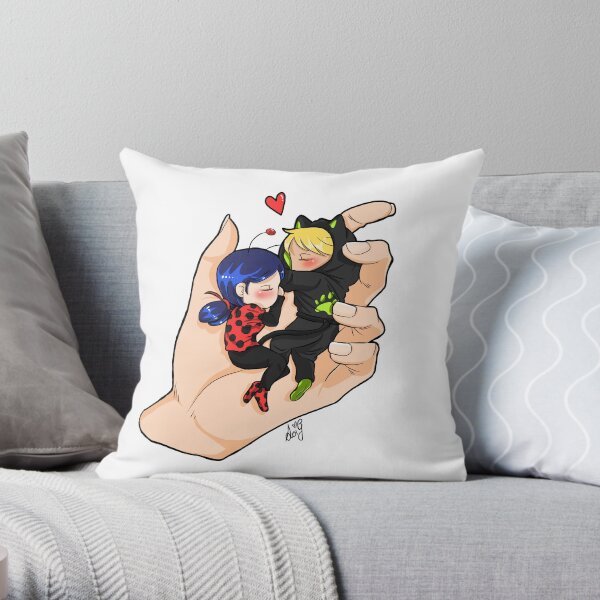 Miraculus Throw Pillow