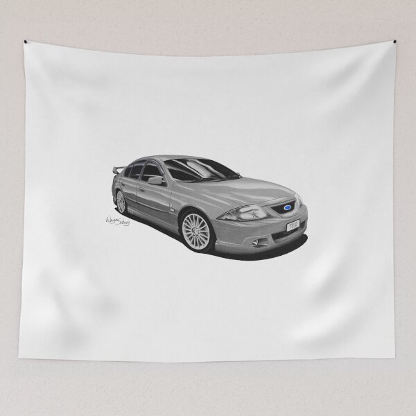 Item preview, 2002 Ford Australia FTE TE50 in Liquid Silver designed and sold by Heartwall.