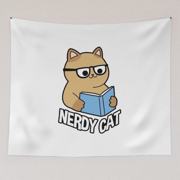 Item preview, Nerdy Cat designed and sold by nmdesigns1.