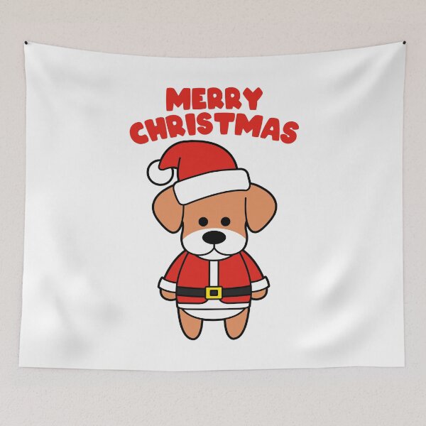 Artikelvorschau, Merry Christmas Hund entworfen und verkauft von nmdesigns1.