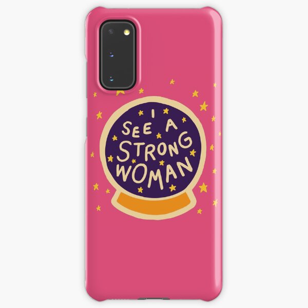 I see a strong woman Samsung Galaxy Snap Case
