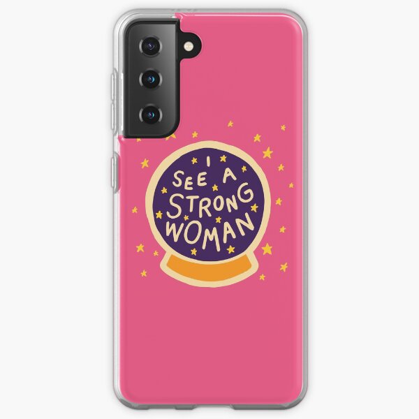 I see a strong woman Samsung Galaxy Soft Case
