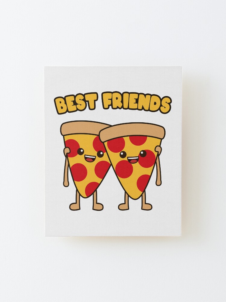 Best Friends Pizza Sticker by nmdesigns1