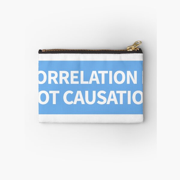Item preview, correlation is not causation designed and sold by QuoteSpirations.