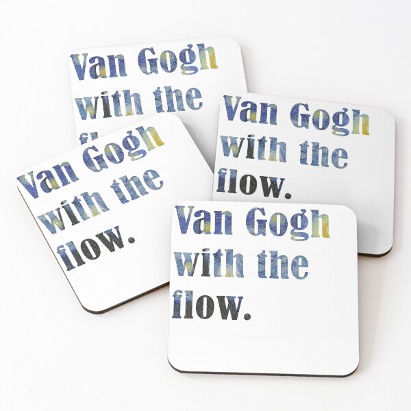 Item preview, Van Gogh With The Flow designed and sold by checkeredwalls.