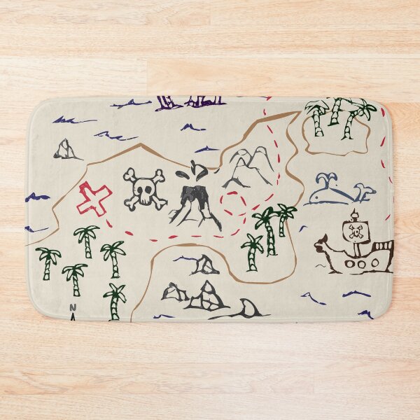 Item preview, Treasure map designed and sold by GGG Design.