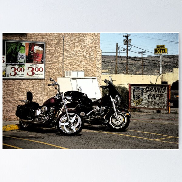 Item preview, Route 66 - Grants, New Mexico Motorcycles designed and sold by Frank Romeo.