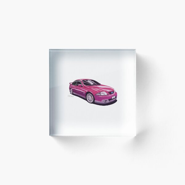 Artikelvorschau, 2002 Ford Australia FTE TE50 in glänzendem Burgund entworfen und verkauft von Heartwall.