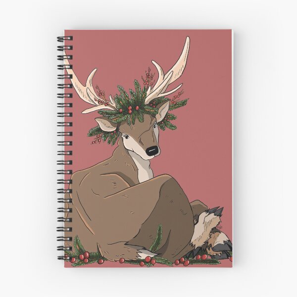 Item preview, astas y acebo designed and sold by Melissa Kleynowski.
