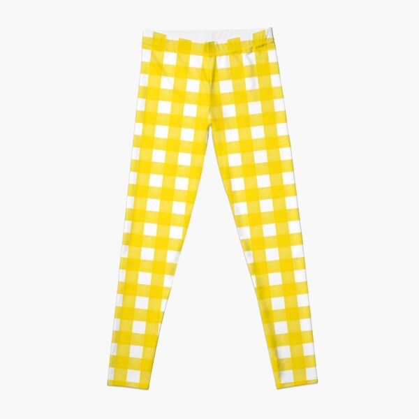 Vichy Karo Leggings Redbubble