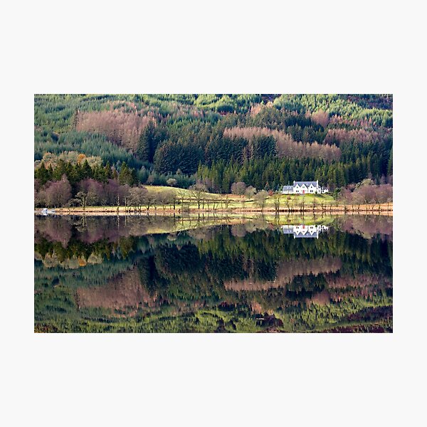 Loch Chon reflections Photographic Print