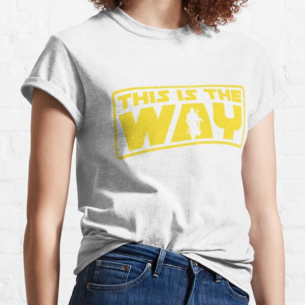 Ceci est le chemin T-shirt classique