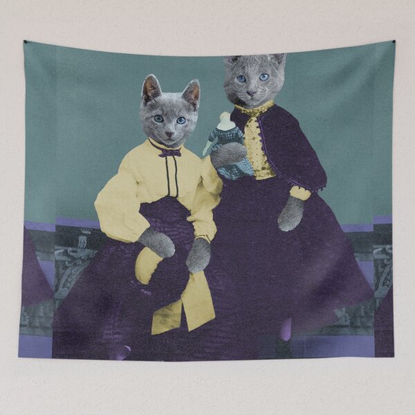 Item preview, Russian Blue Girls designed and sold by Loveday Funck.