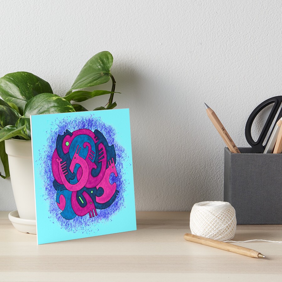 Item preview, Art Board Print designed and sold by alorange.