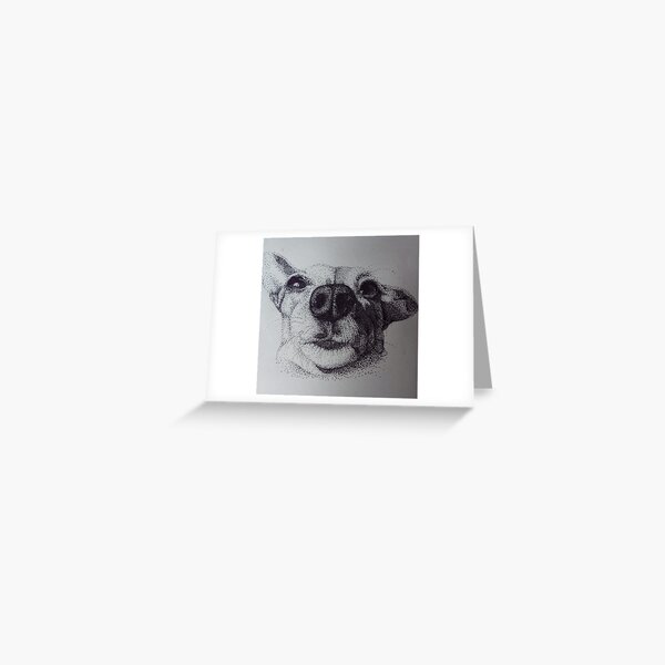 My Dotty Dog Greeting Card