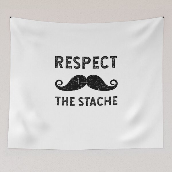 Item preview, Respect the stache designed and sold by DuneDesign.