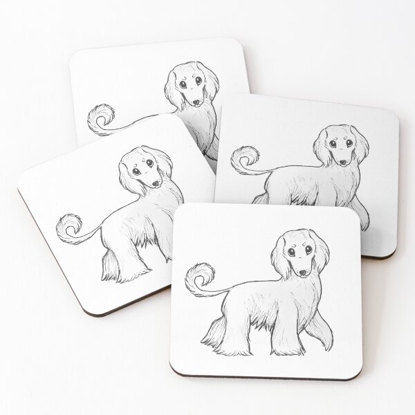 Artikelvorschau, Afghan Hound-Ink 2019 entworfen und verkauft von AlmondFeather.
