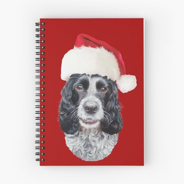 Item preview, Christmas  Blue Roan, Cocker Spaniel designed and sold by cathyscreations.