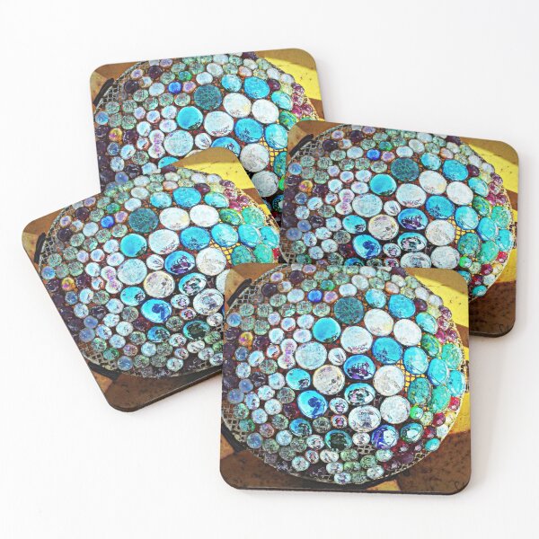 Item preview, sparkly gemstones / metal art designed and sold by silviasunflower.