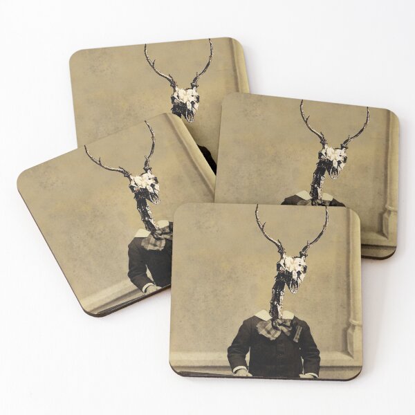 Item preview, Skull Stag designed and sold by Loveday Funck.