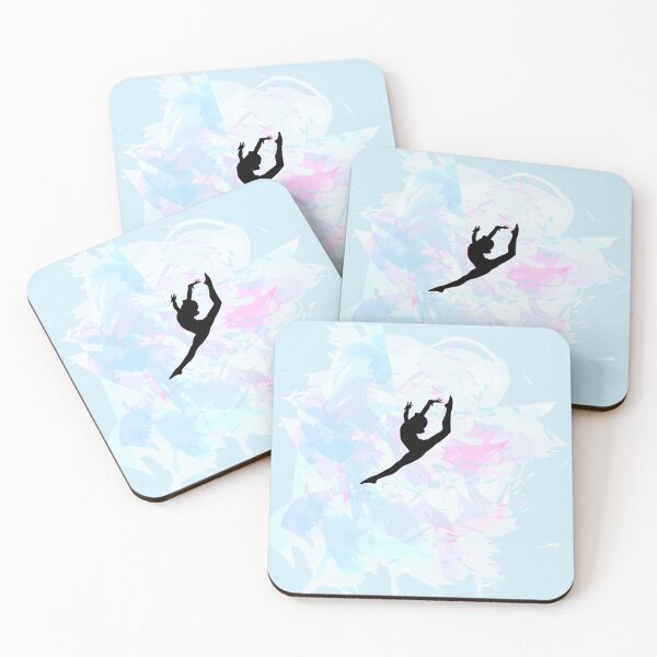 Item preview, Water Colour Gymnastics Silhouette  designed and sold by Flexiblepeople.