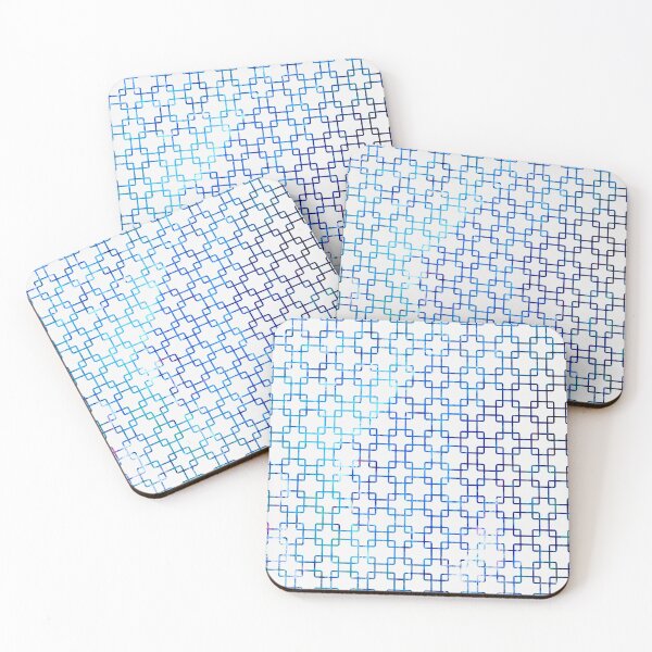 Item preview, Graphic Blue Squares designed and sold by PaintedbyCarol.