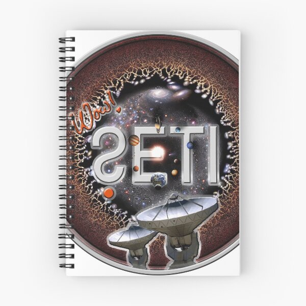 Item preview, SETI Logo and WOW Signal with the Universe! designed and sold by Pablo Carlos Budassi.