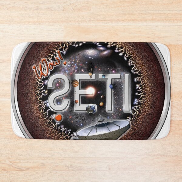 Item preview, SETI Logo and WOW Signal with the Universe! designed and sold by Pablo Carlos Budassi.